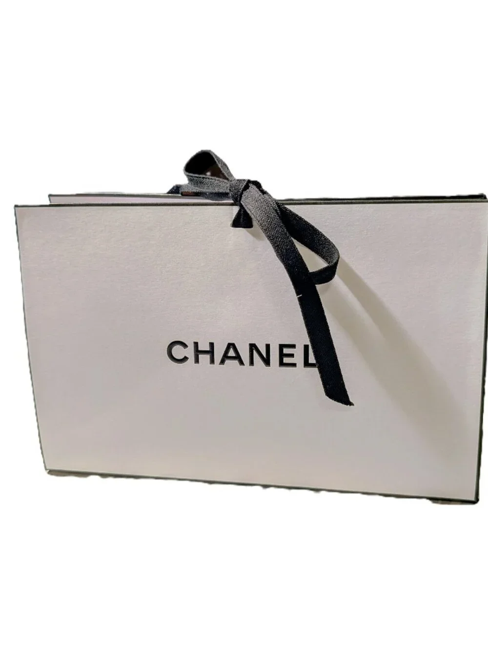 New Authentic White Classic Chanel • Gift Bag • 8.5”X 5.1” X 3.0”